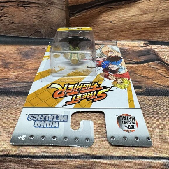 Jada Toys Street Fighter Nano Metalfigs Guile SF4 Die-Cast Figure Capcom MOC - Picture 4 of 7